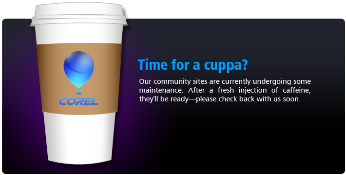 Our community sites are currently undergoing scheduled maintenance. Please check back with us soon.